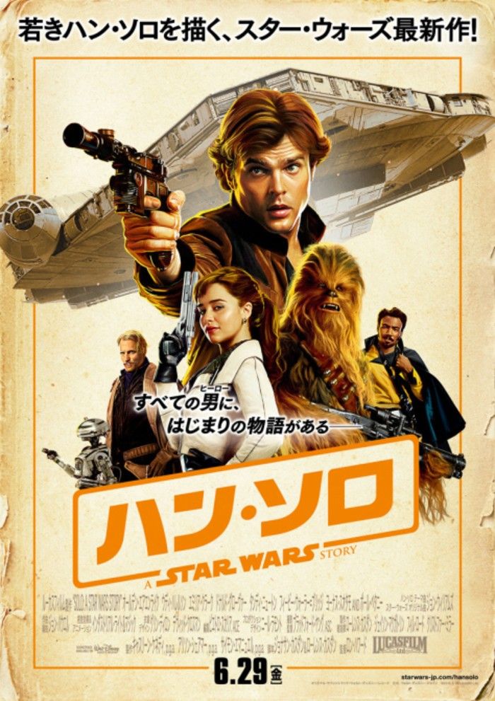 Every Mainline Japanese Star Wars Movie Poster