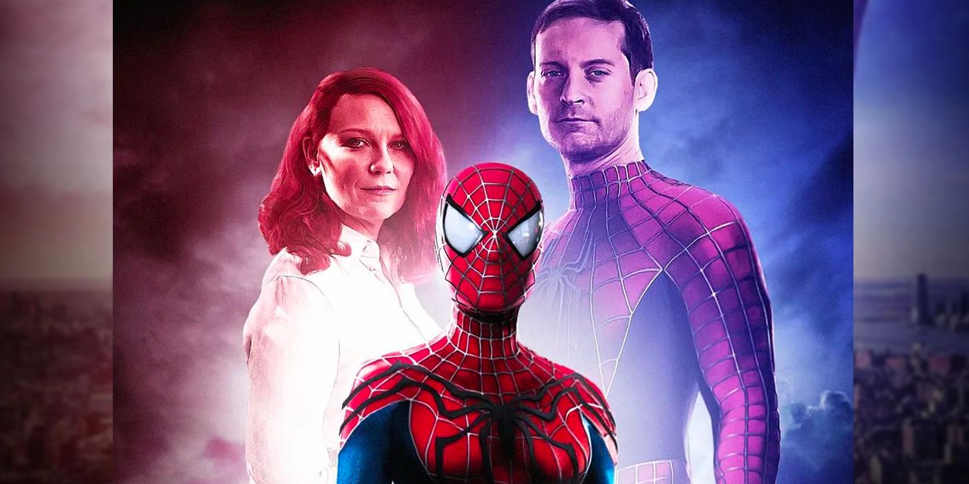 Sam Raimi Spider-Man 4 Spider-Girl Fan Poster Tobey Maguire Kirsten Dunst