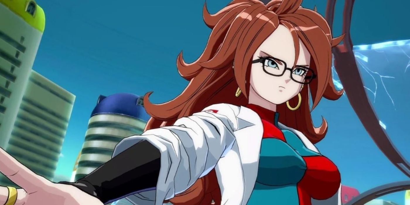 Android 21 in the video game Dragon Ball FighterZ.