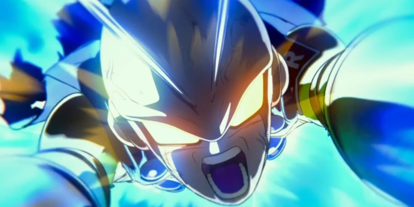 Gamma 2 charging Cell Max at full power - Dragon Ball Super: Super Hero.