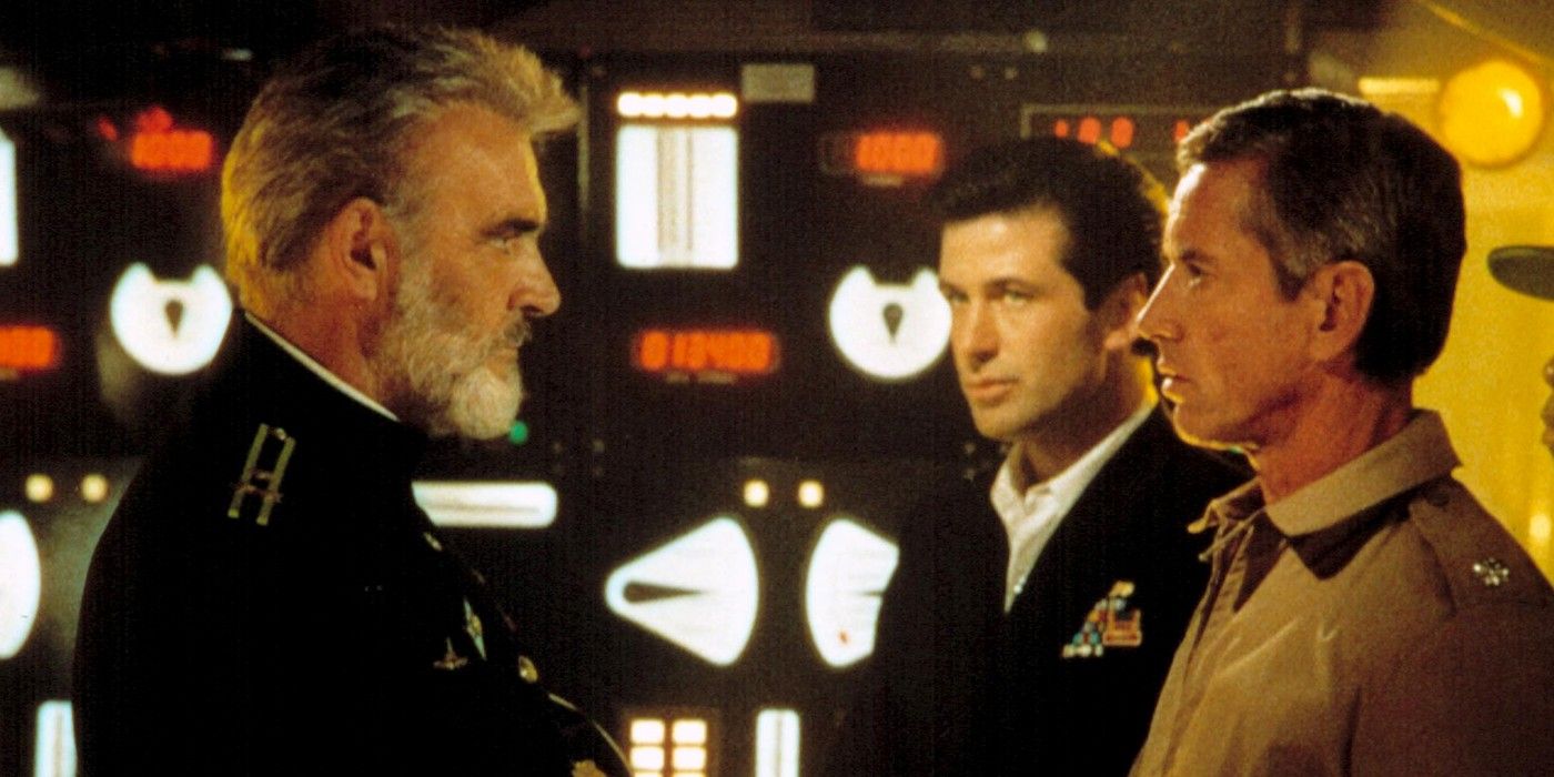 Sean Connery and Alec Baldwin in Hunt for Red October