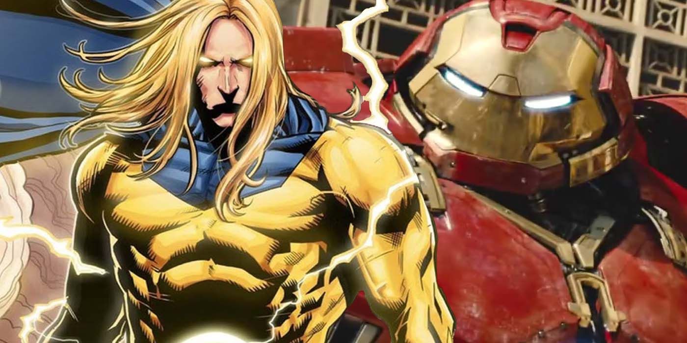 Sentry-Hulkbuster-Fight - Marvel Comics