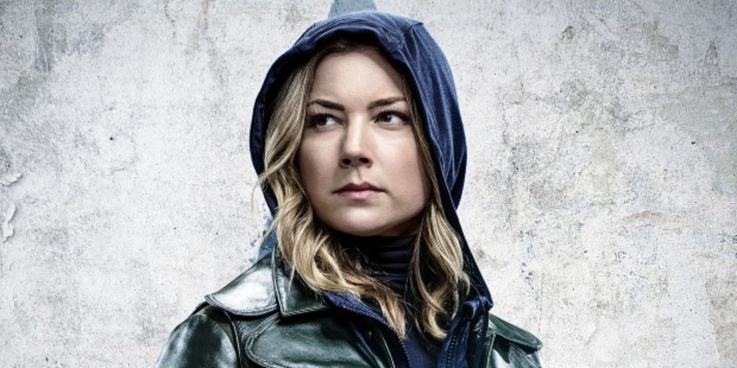 Sharon Carter no pôster de personagem de Falcão e o Soldado Invernal