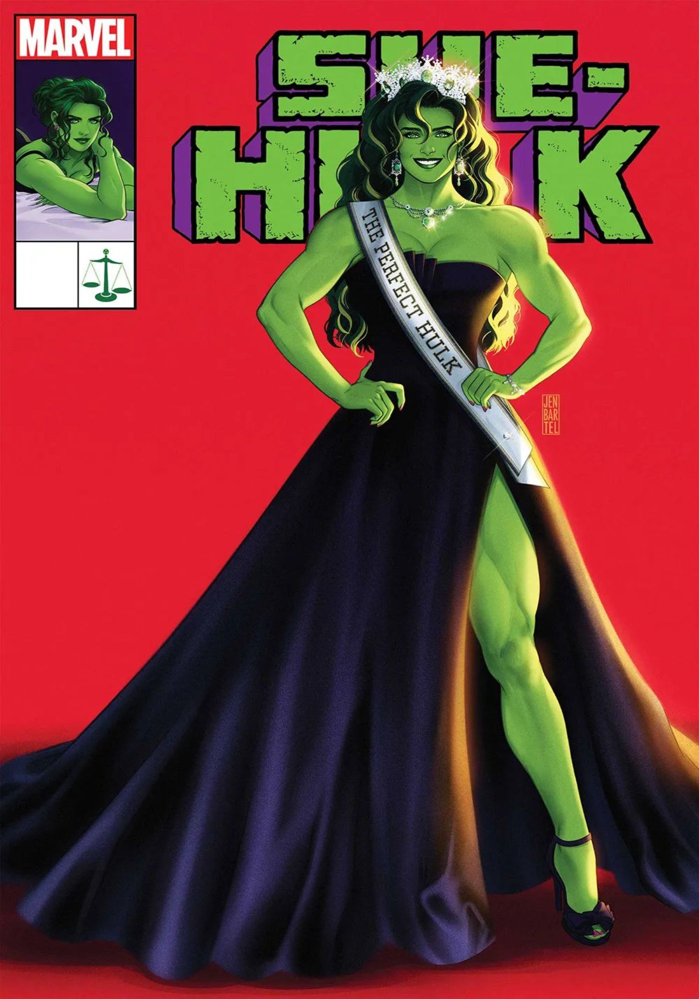 She-Hulk Marvel Comics - She-Hulk #8 Jen Bartel Cover