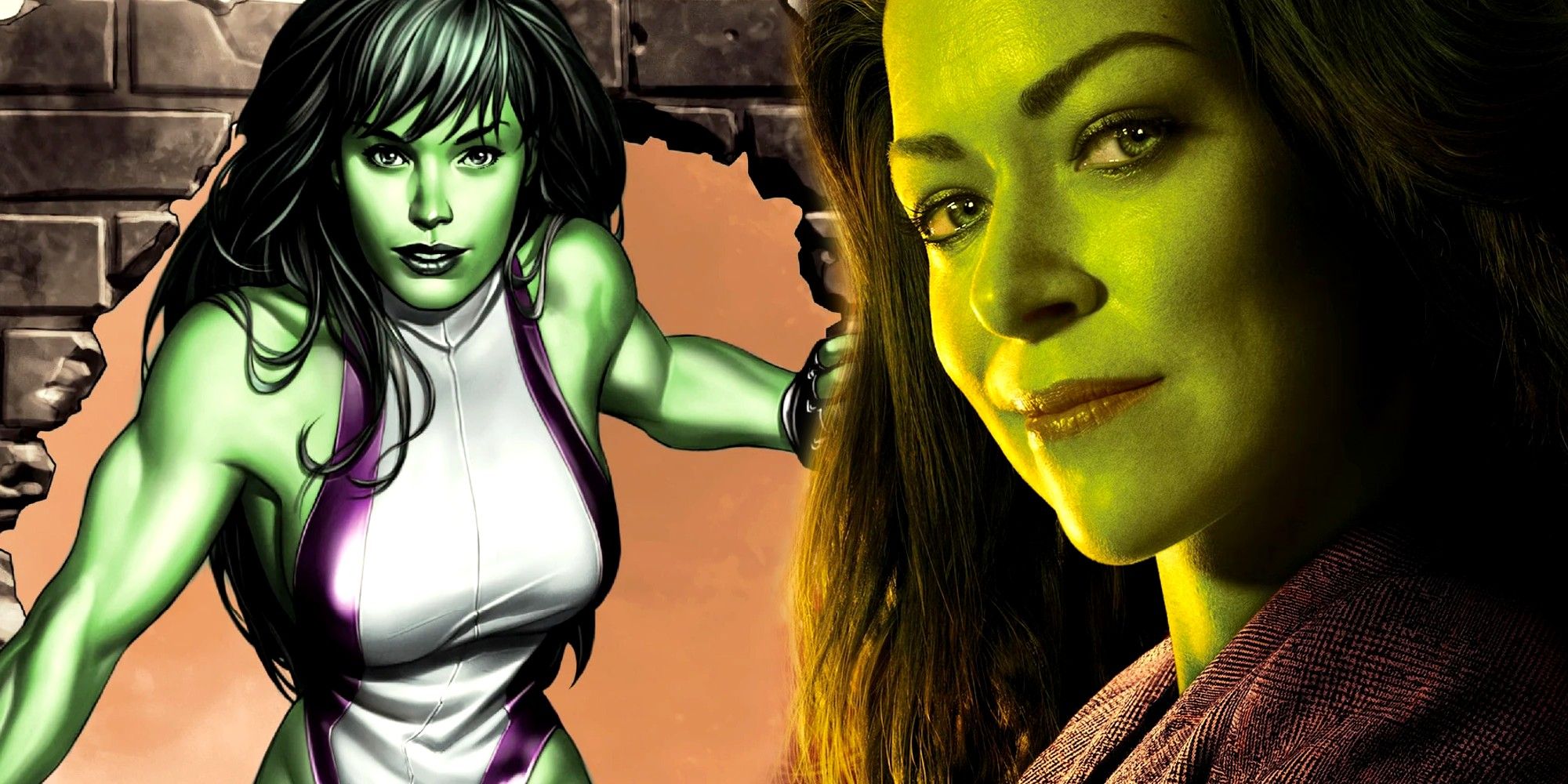 She-Hulk, in the comics & MCU show