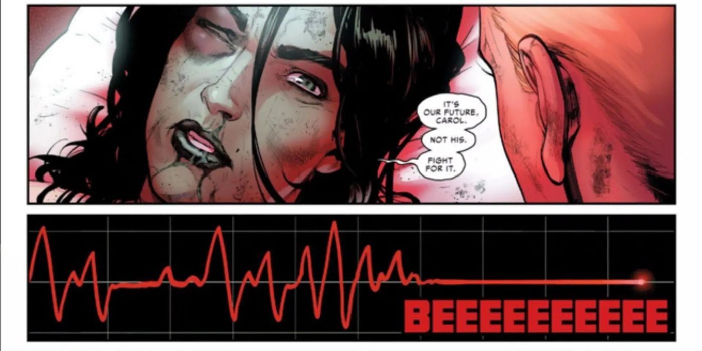 She-Hulk on a hospital bed in Civil War II