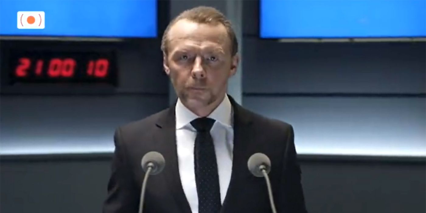 Simon Pegg in The Undeclared War