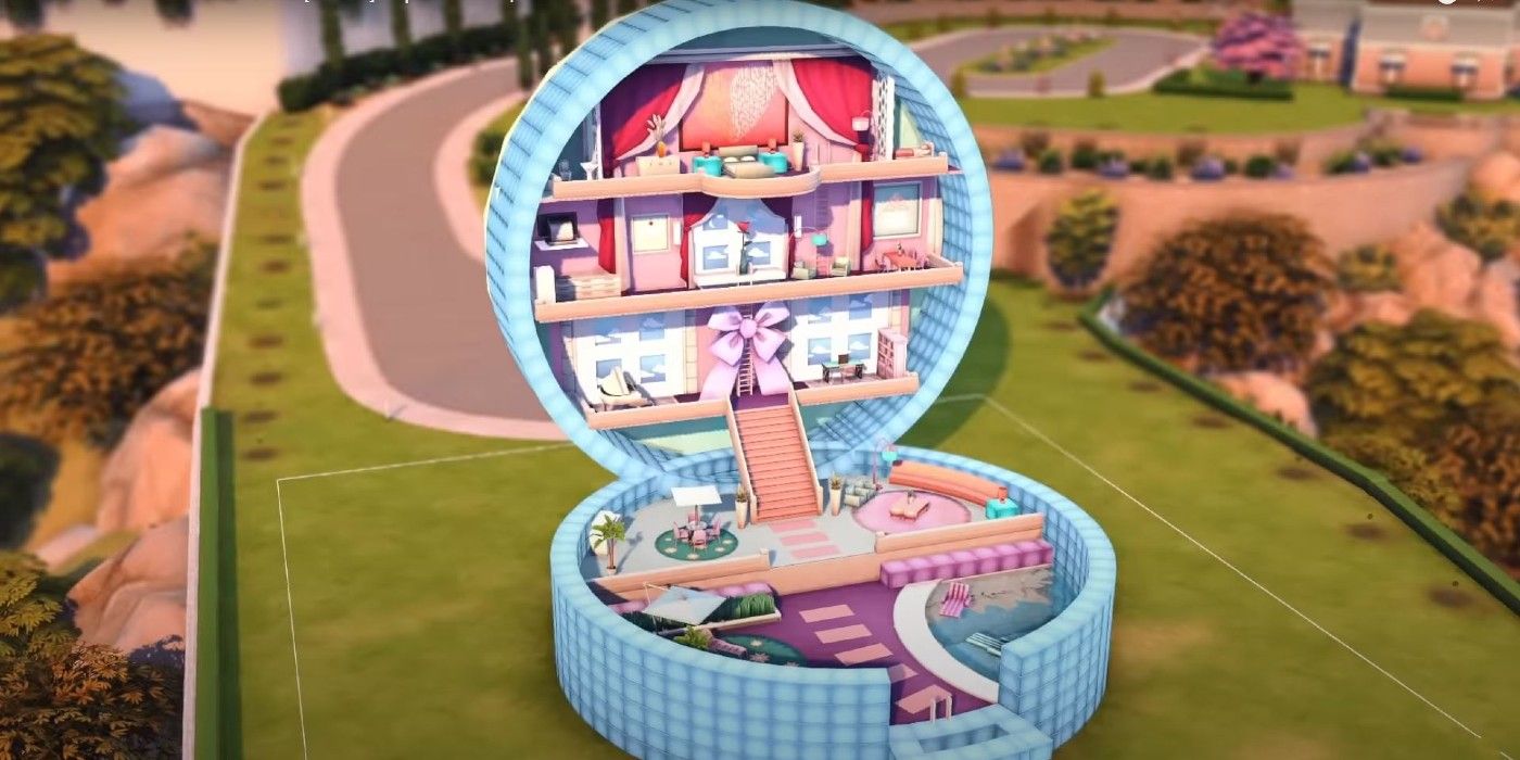 Sims Fan Builds Full Polly Pocket House (& You Can Download It Now)