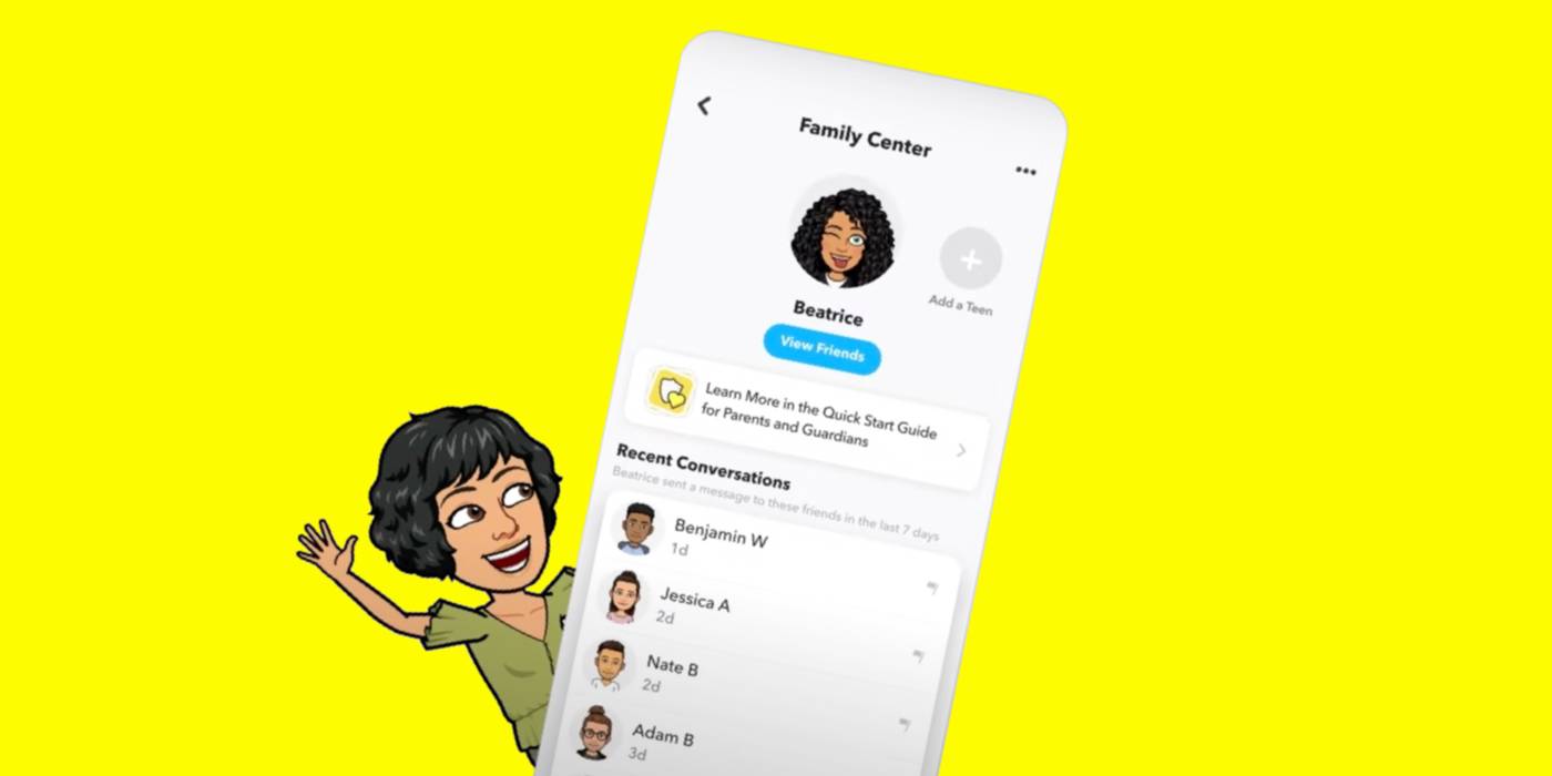Snapchat's new child safety features will allow parents to see who their kids are talking to