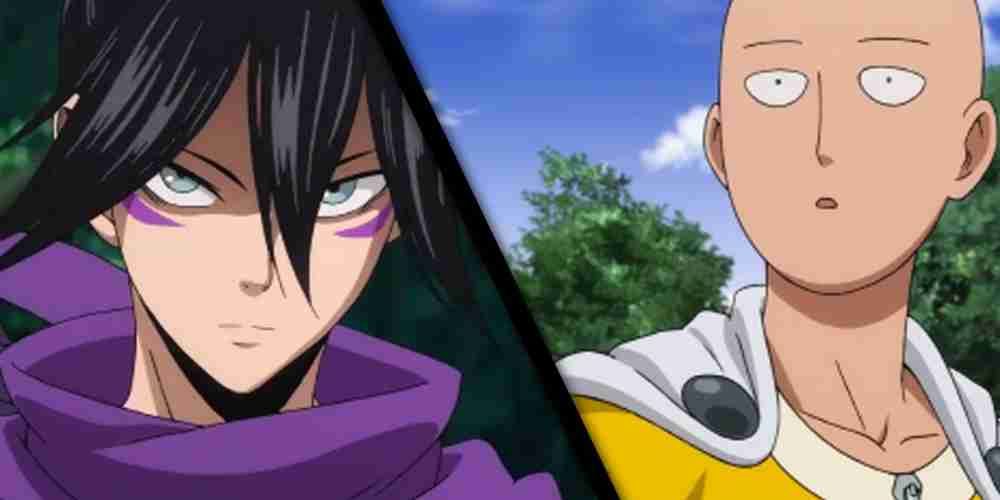 Speed O Sound Sonic and Saitama face off against each other.