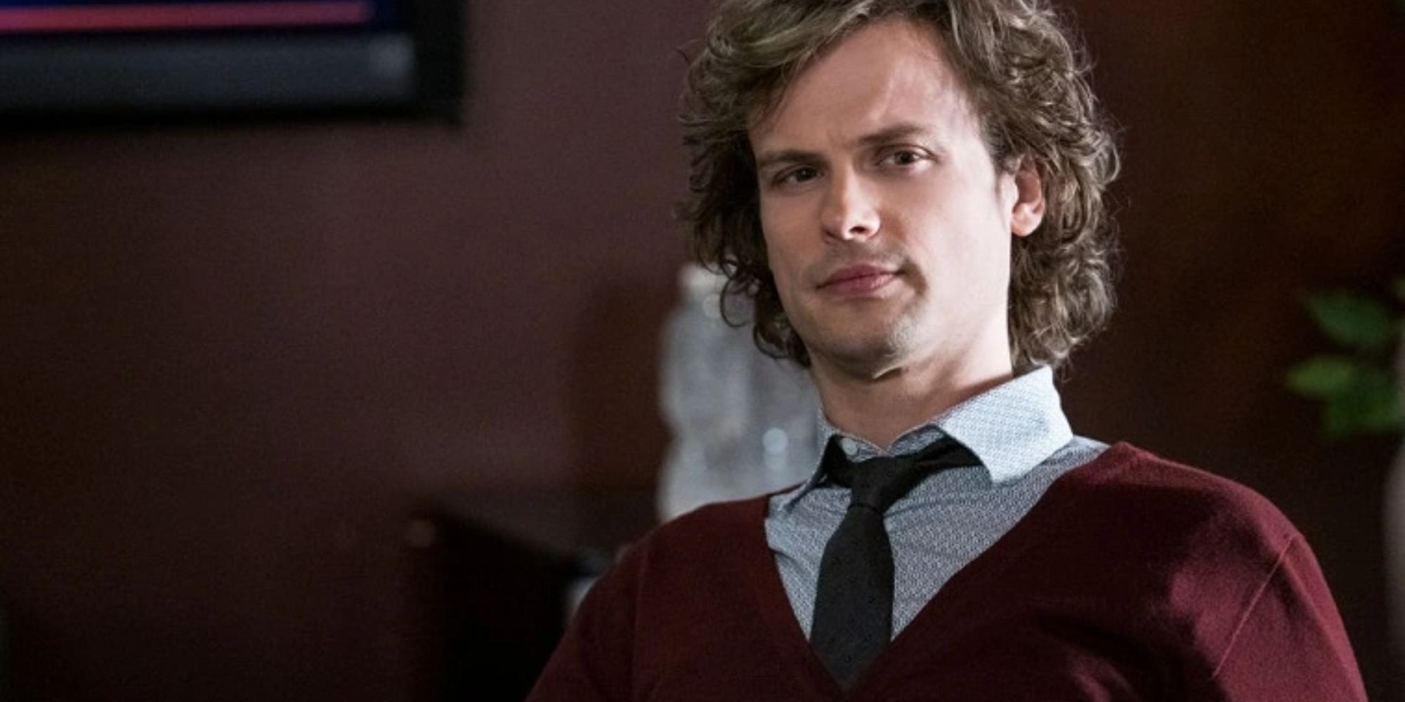 Matthew Gray Gubler interpretando Spencer Reid em Criminal Minds. 