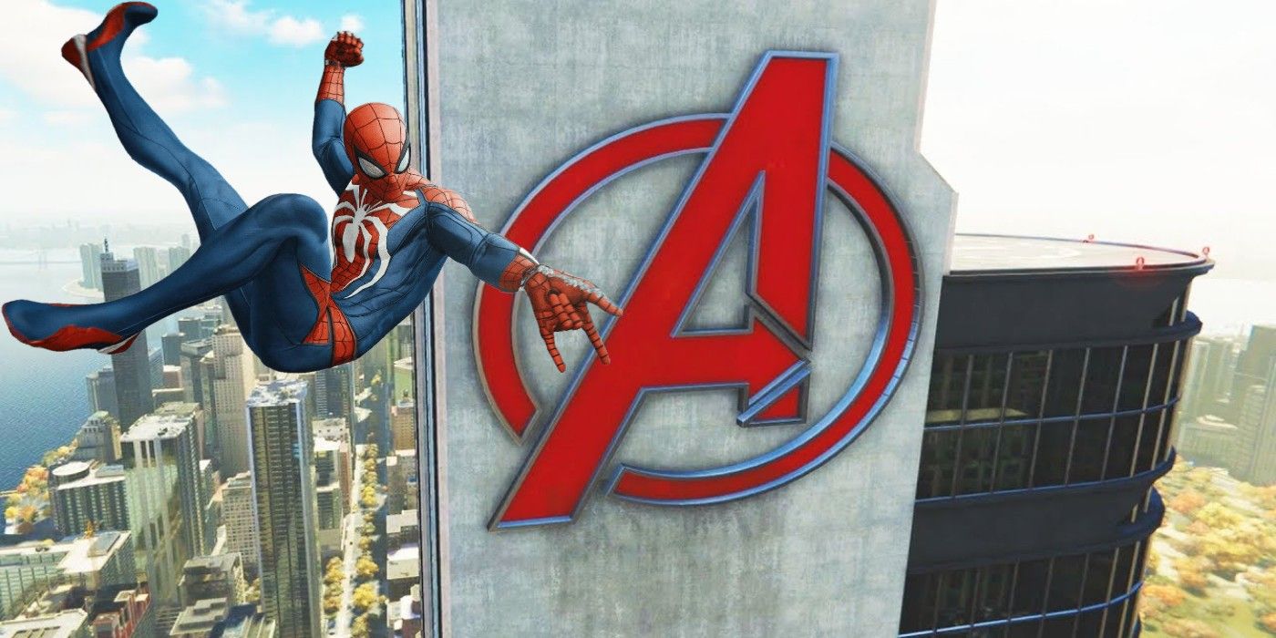 Spider-Man PS4 Avengers Tower