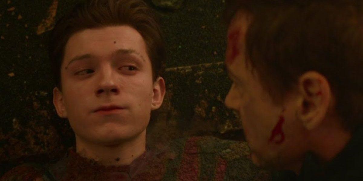 Spider-Man turns to dust in Avengers Infinity War