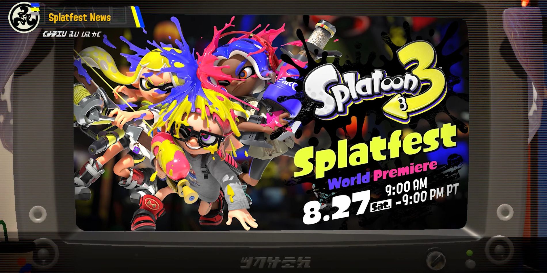 Splatoon 3 Splatfest World Premiere Free Nintendo Switch Online Demo