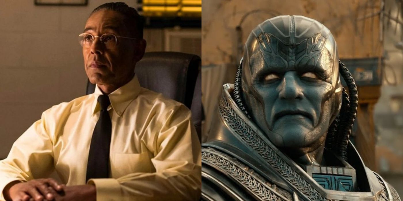Split image of Gus in Breaking Bad and Apocalypse