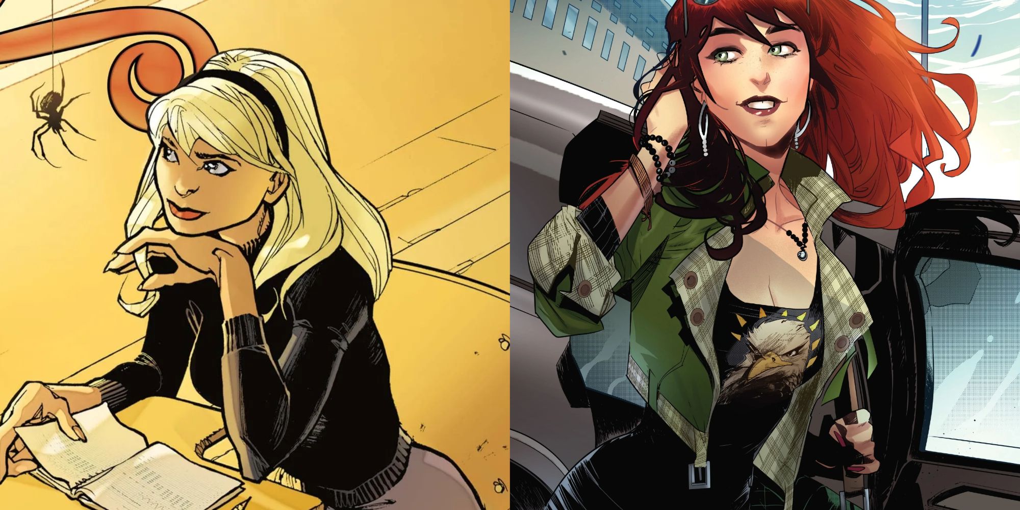 10 Things Only Comic Book Fans Know About Mary Jane's Friendly Rivalry With  Gwen Stacy