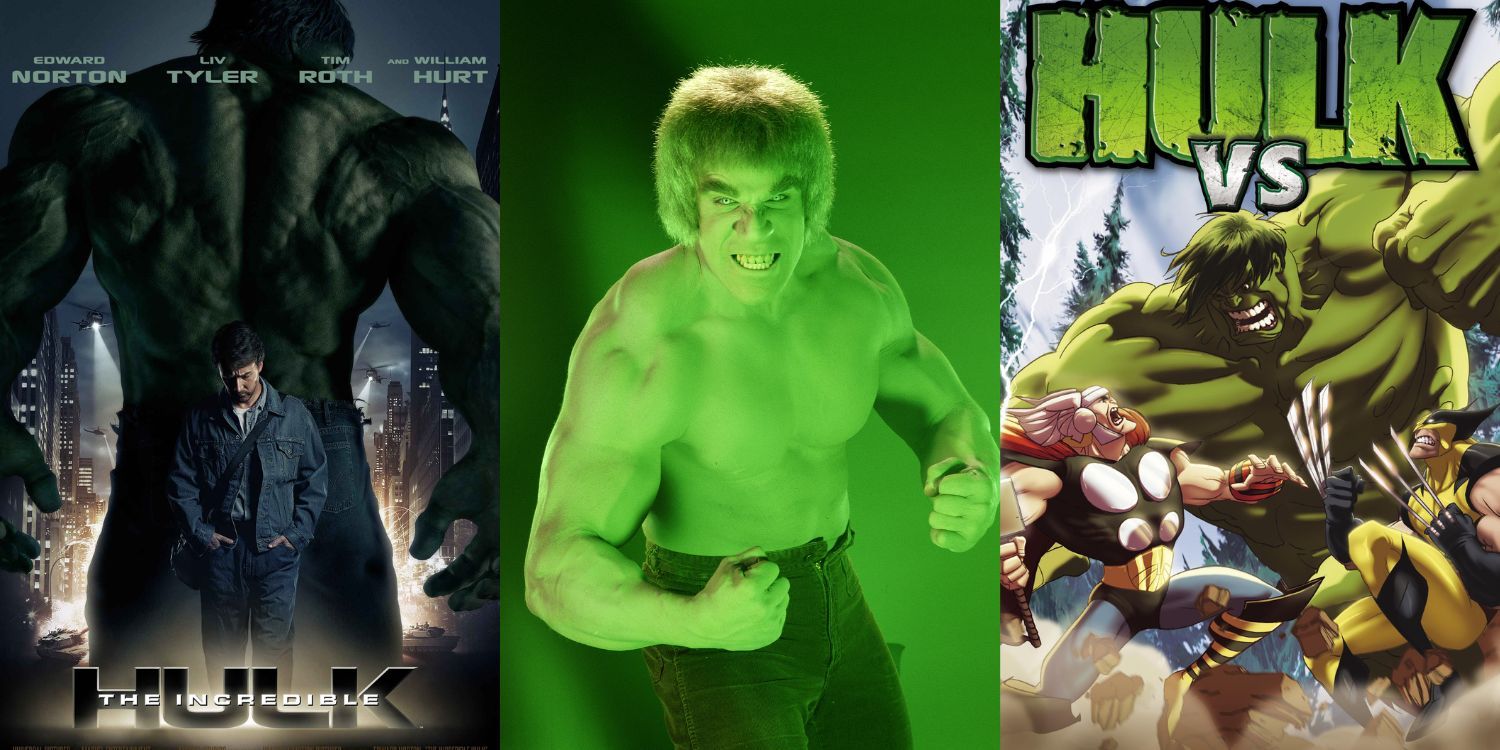 Marvel: 10 Best Hulk Movies & TV Shows, Ranked According to IMDb