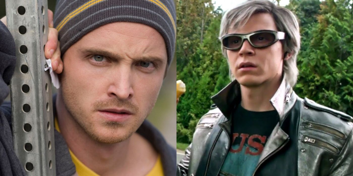 Split image of Jesse in Breaking Bad and Quicksilver