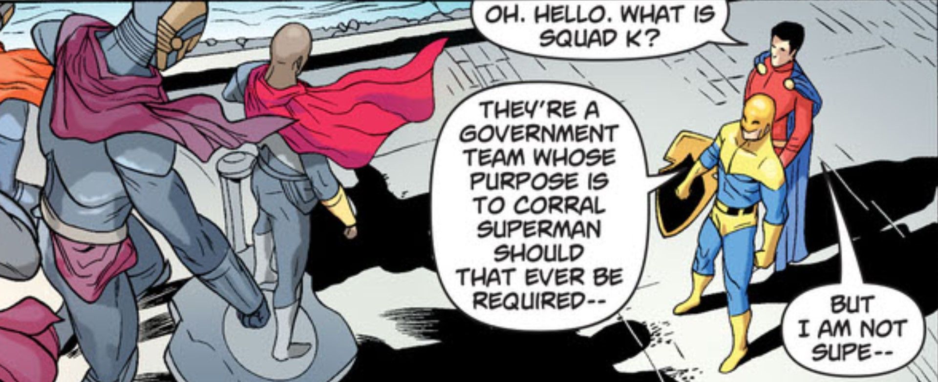 Squad K Superman Mon-El DC Comics