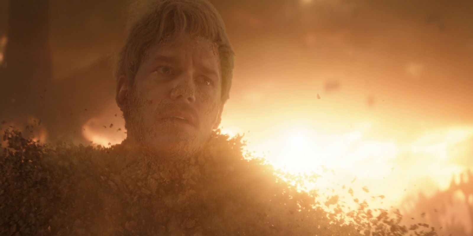 Star-Lord turns to dust in Avengers Infinity War