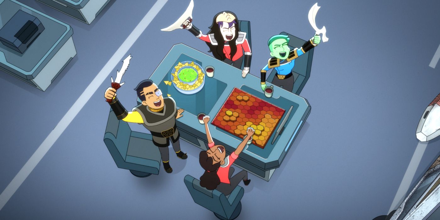 Star Trek Lower Decks Klingon game