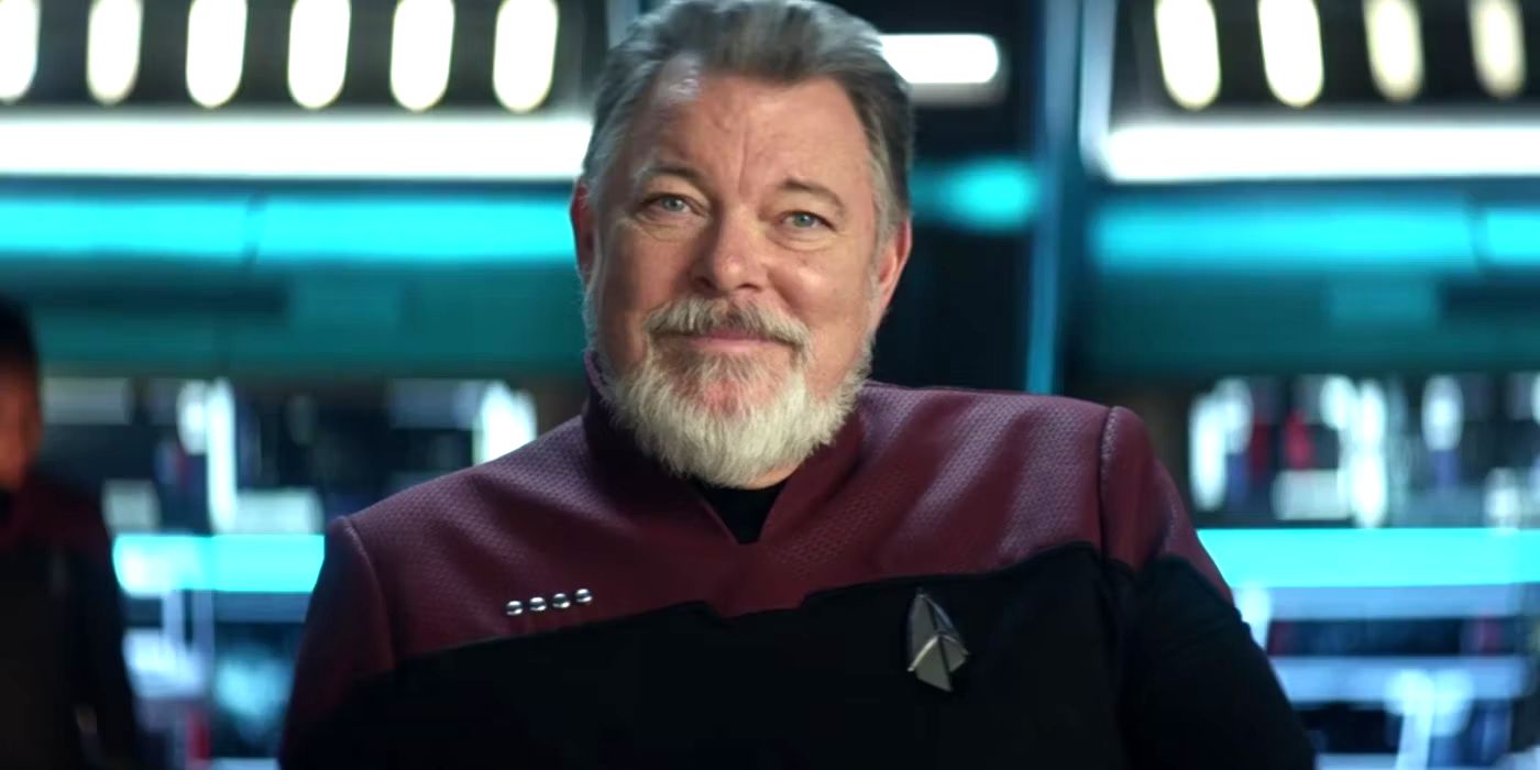 Capitão Riker no USS Zheng He em Star Trek: Picard Temporada 1.