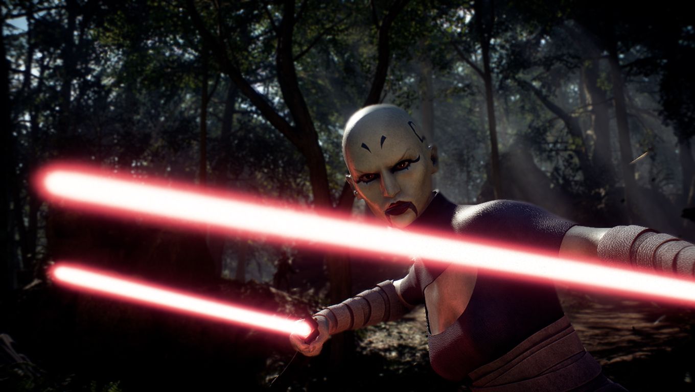 Star Wars Battlefront 2 Mod Asajj Ventress