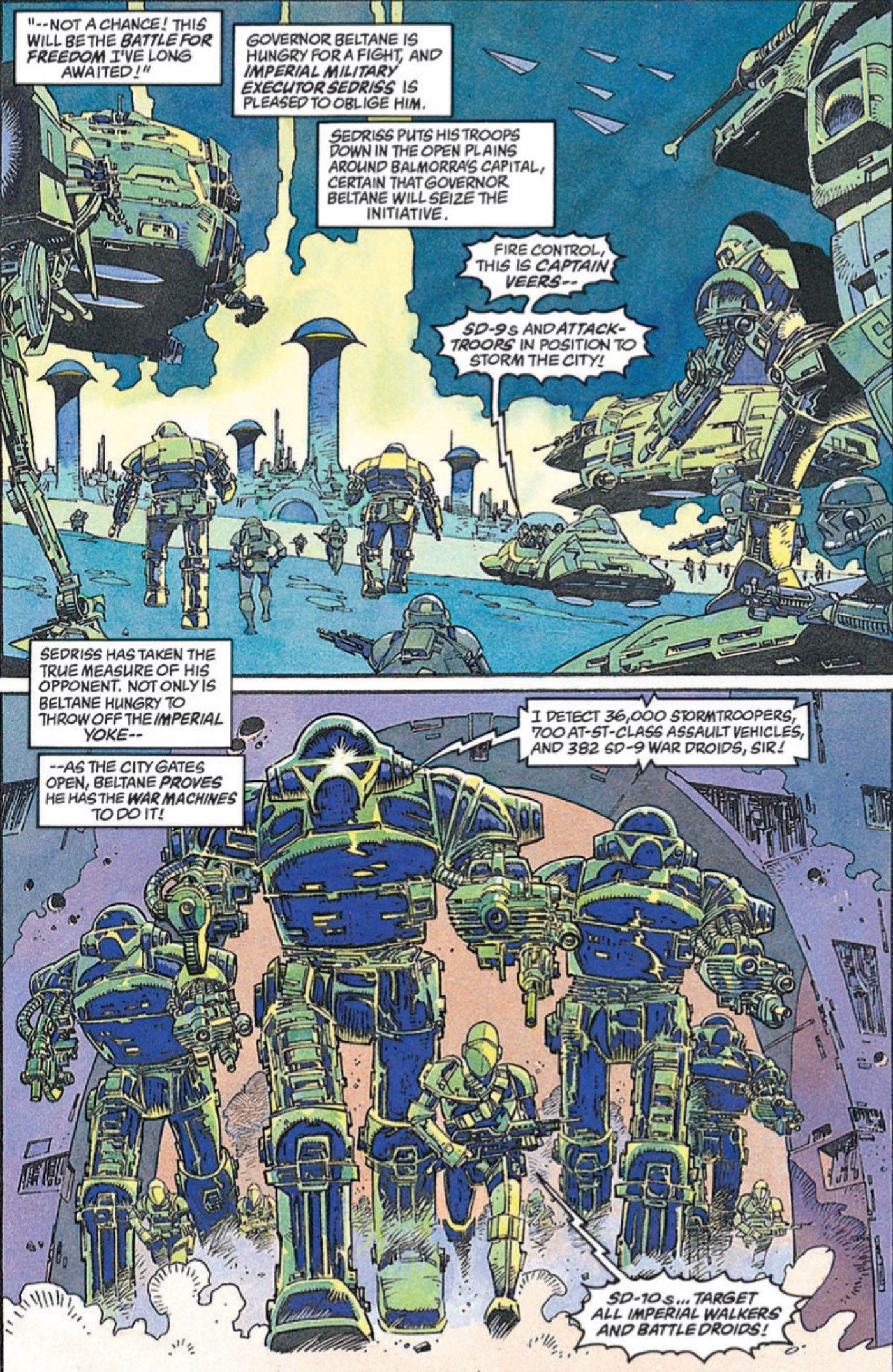 Star Wars Dark Empire Captain Veers Balmorra