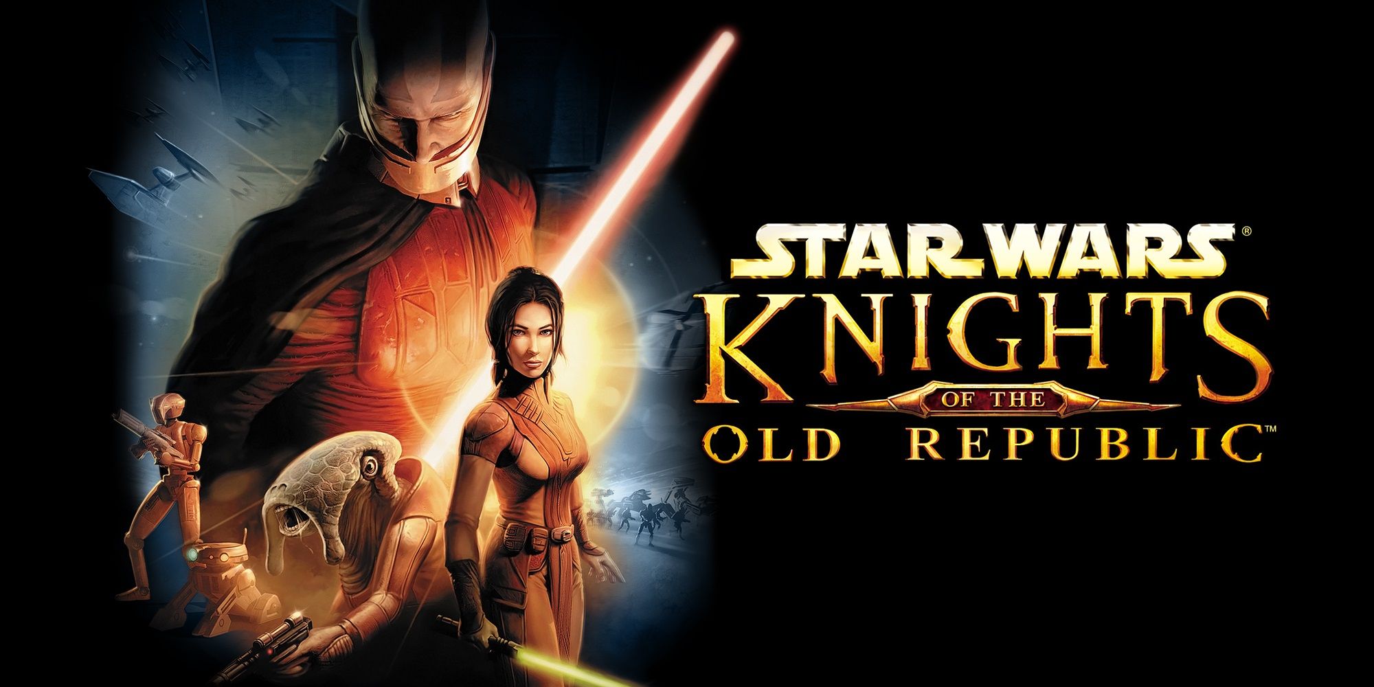 Arte da capa de Star Wars Knights of the Old Republic