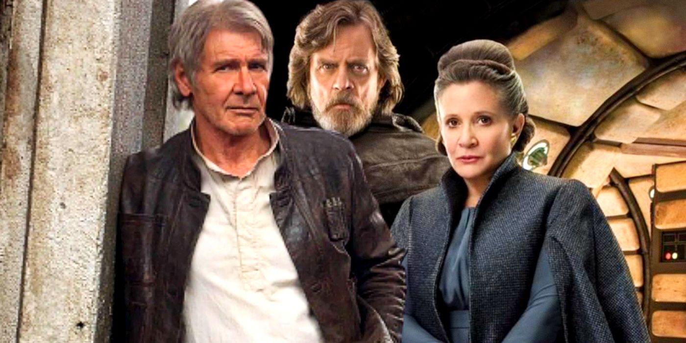 Star Wars Luke, Leia, Han