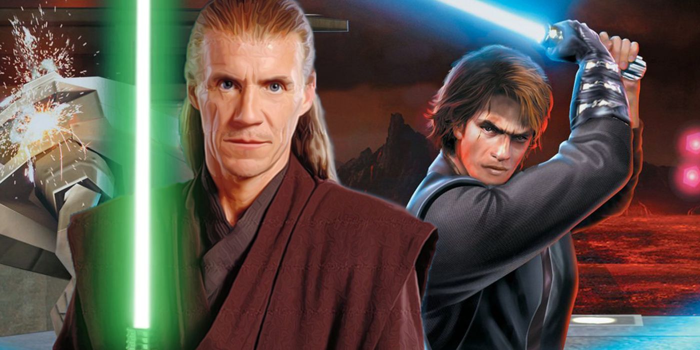Star Wars Revenge of the Sith Game Cin Drallig Nick Gillard Anakin Skywalker Boss Battle