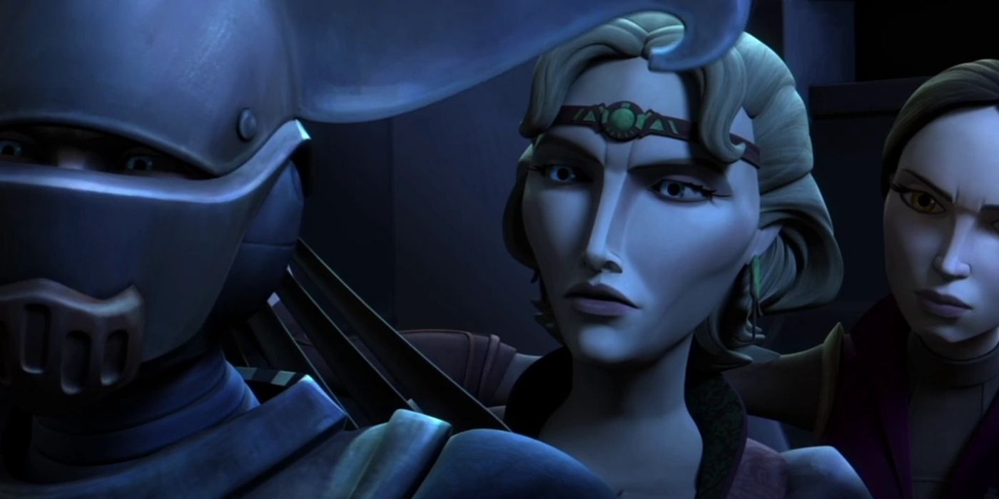 Star Wars The Clone Wars Satine and Padme