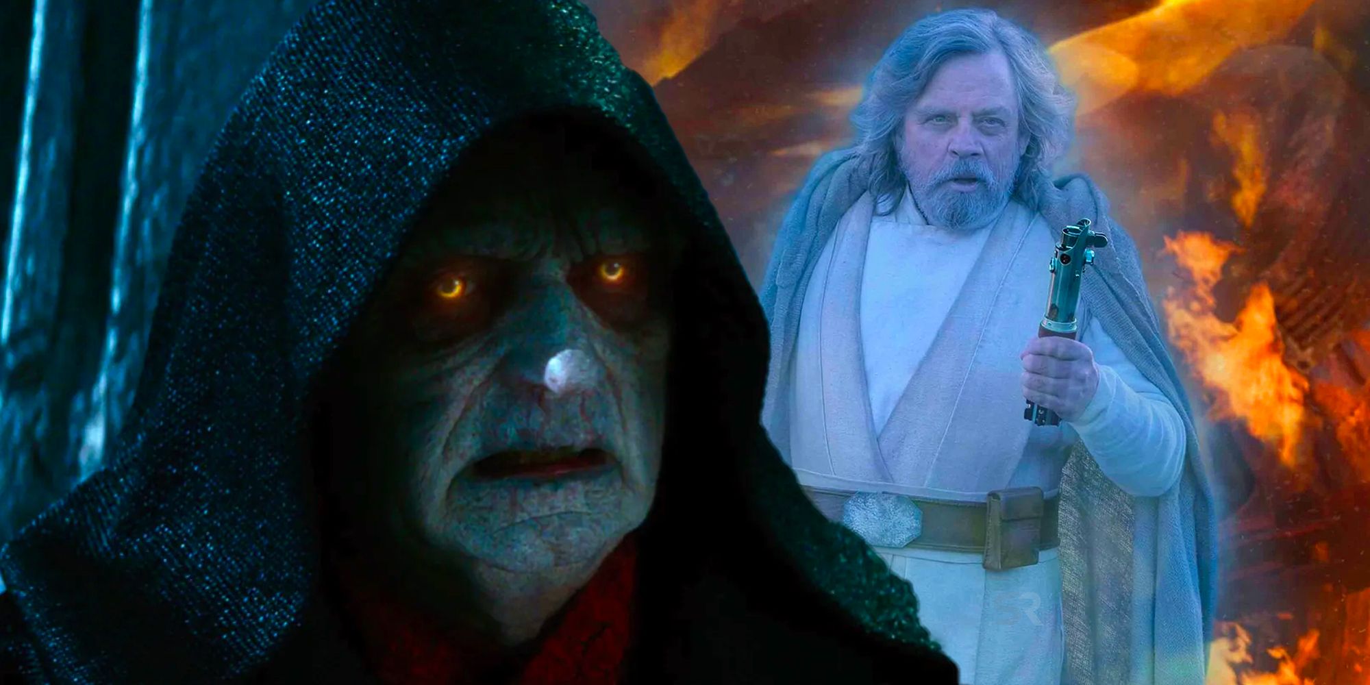 Star Wars The Rise of Skywalker Luke Force Ghost Palpatine
