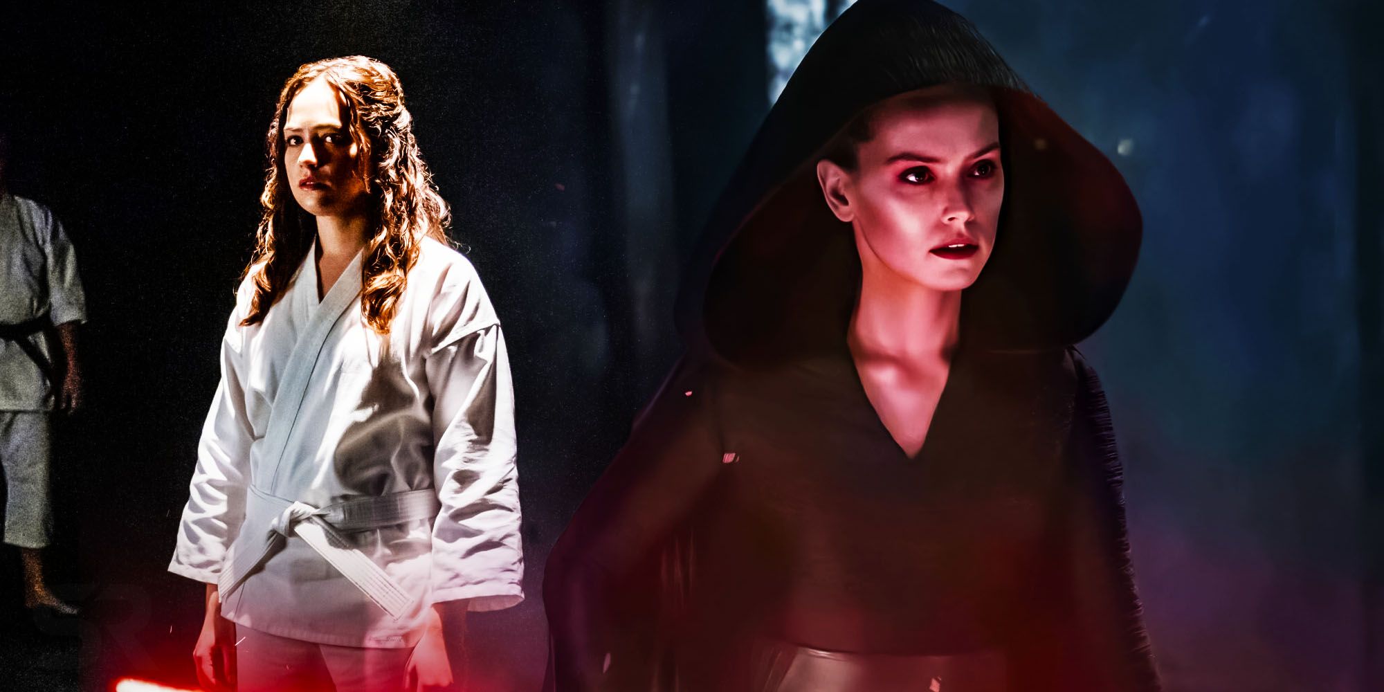 Star wars the rise of skywalker dark Rey Samantha Larusso cobra kai season 5