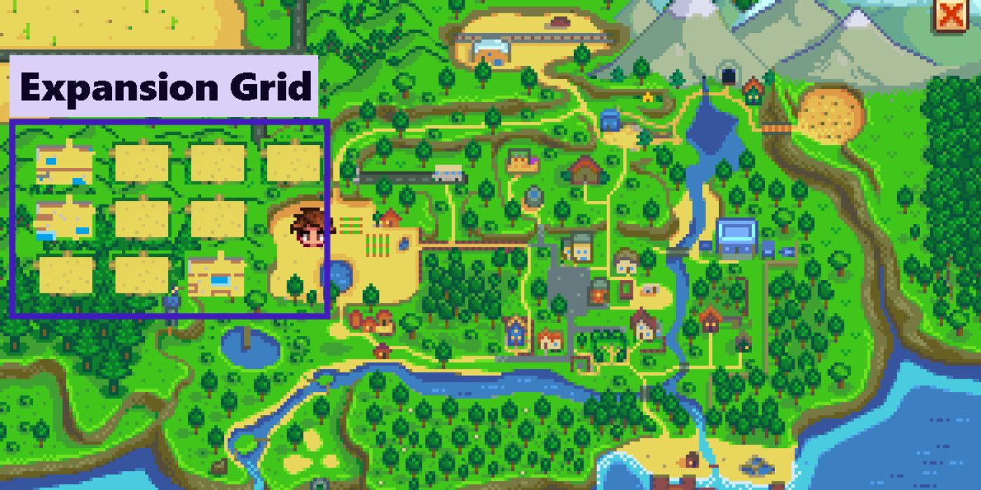 Stardew Valley Realty Mod Expansion Grid Screenshot