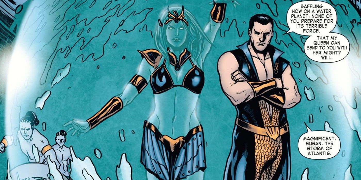 Sue and Namor in Marvel Comics
