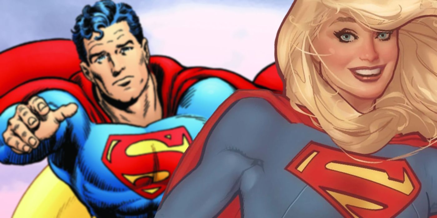 Supergirl Beats Superman DC Comics