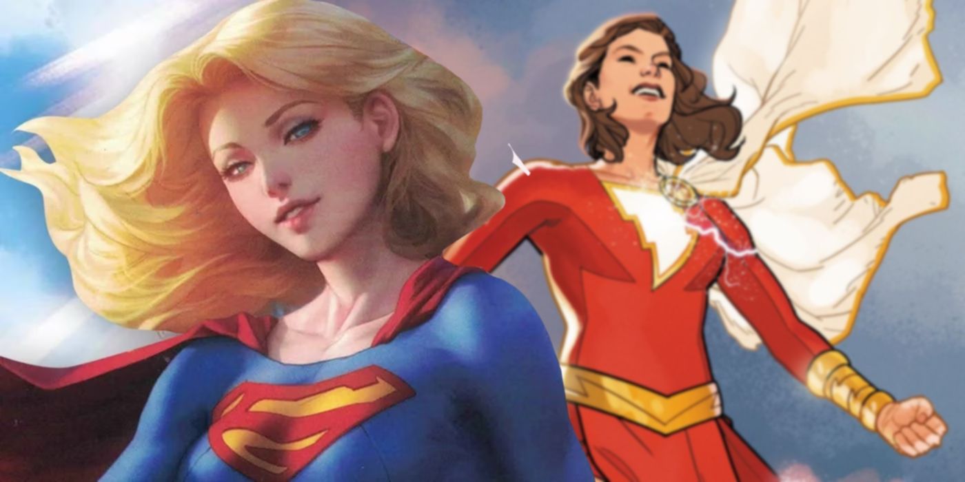 Supergirl Becomes a '90s Icon In Hidden Shazam Art