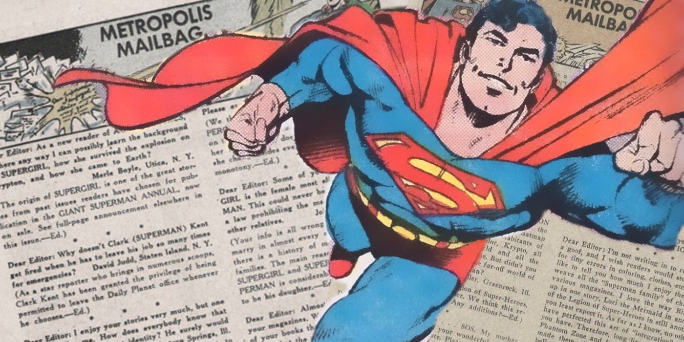 Superman Letters Page