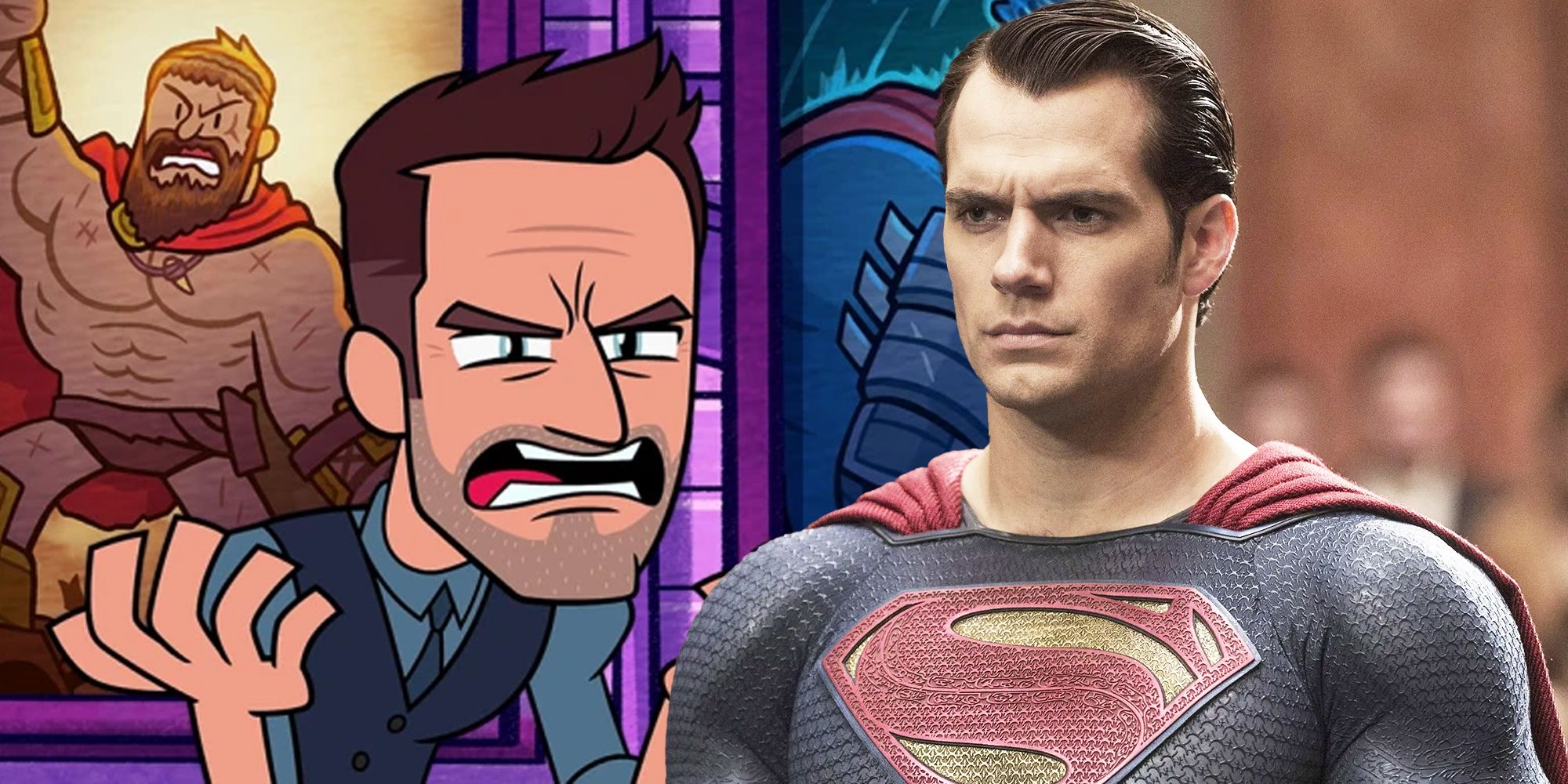 Superman and Zack Snyder in Teen Titans Go!