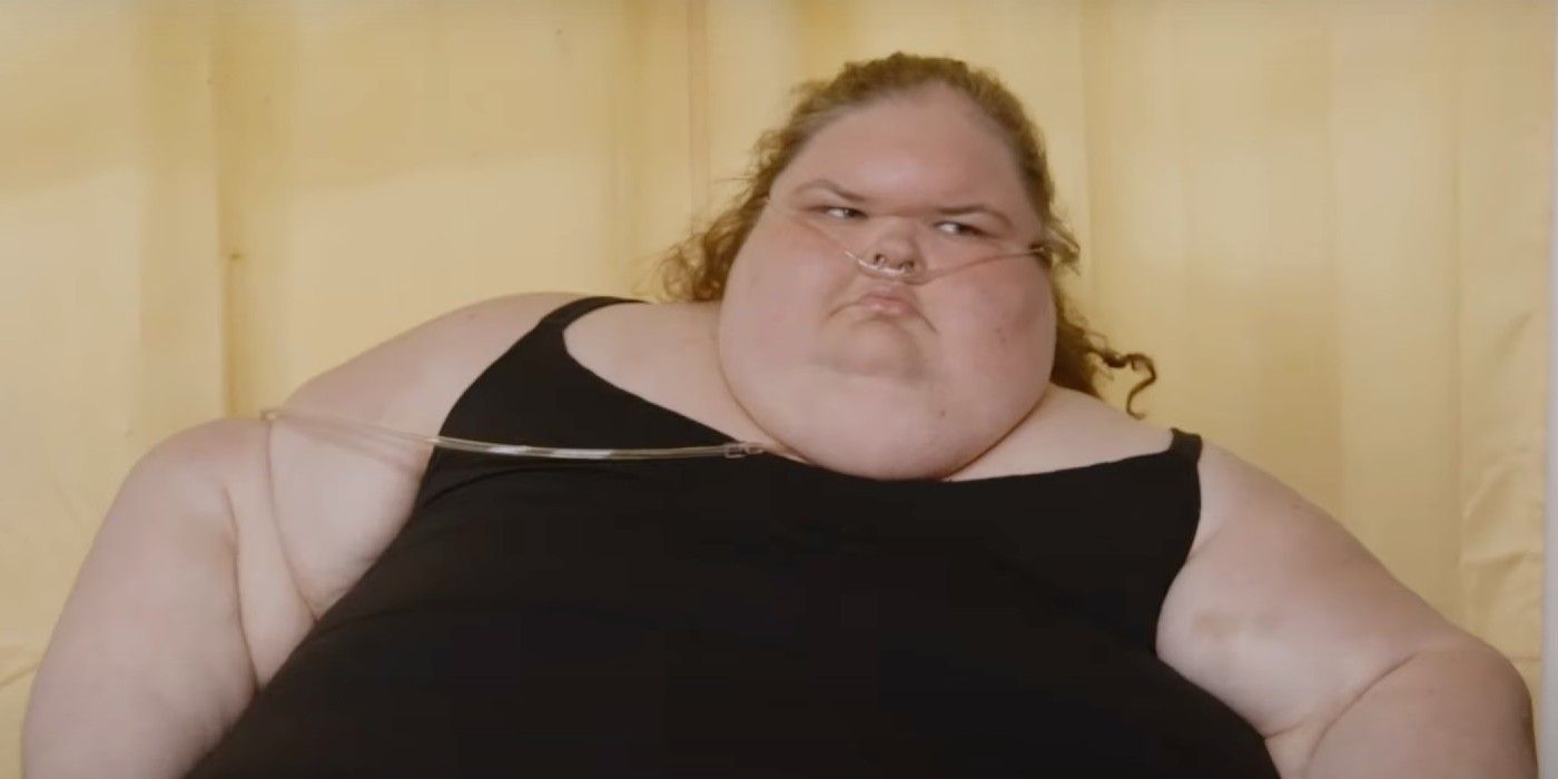 Tammy Slaton in 1000 lb Sisters wearing a black top