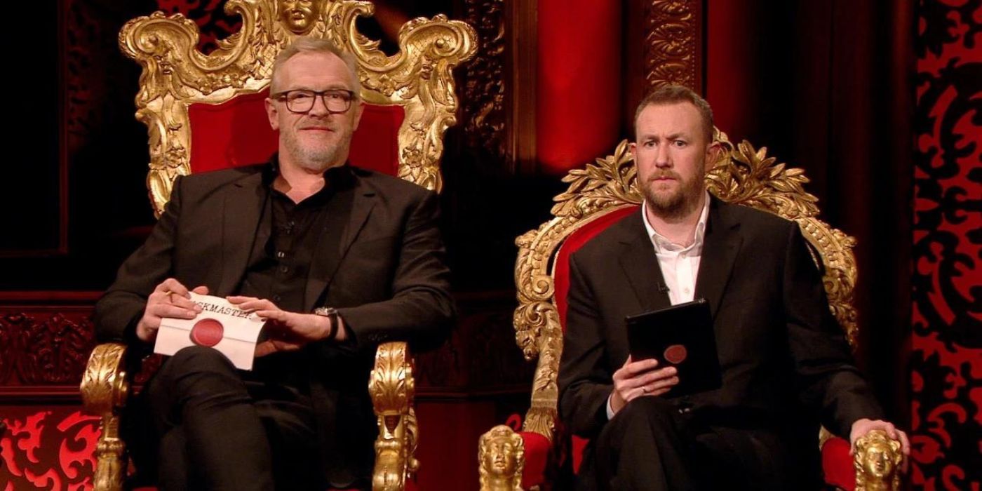 Greg Davies e Alex Horne em Treinador