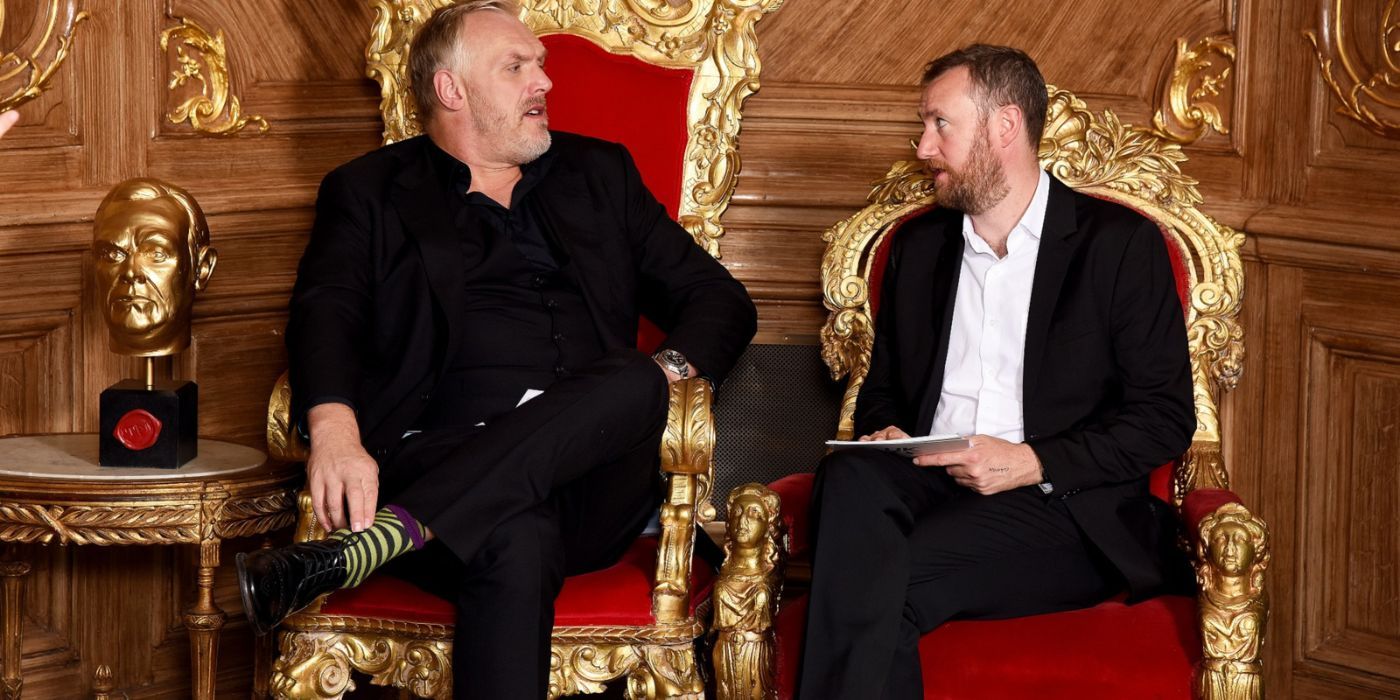 Greg Davies and Alex Horne in a promo image for Taskmaster