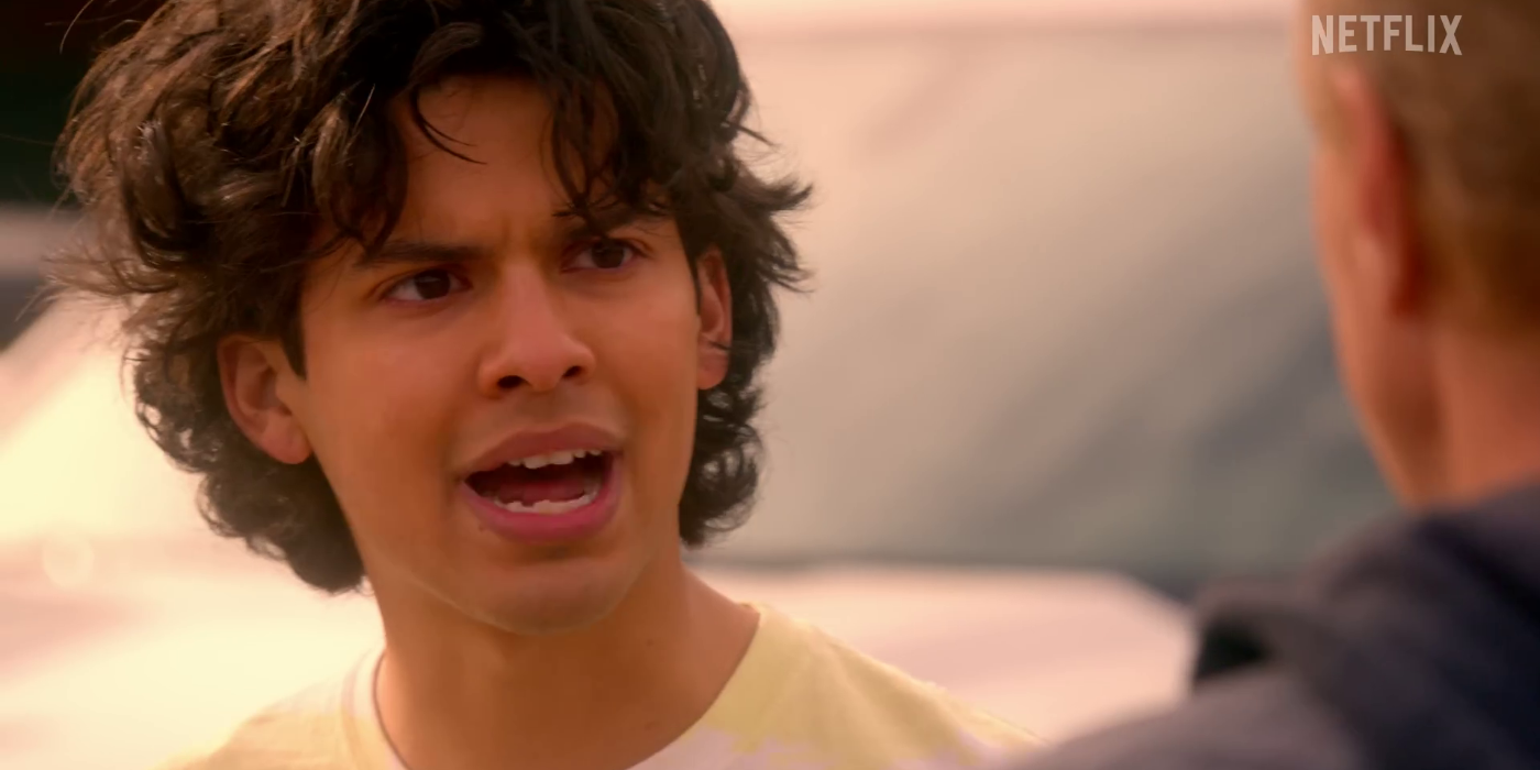 Miguel arguing with Johnny in Cobra Kai S5