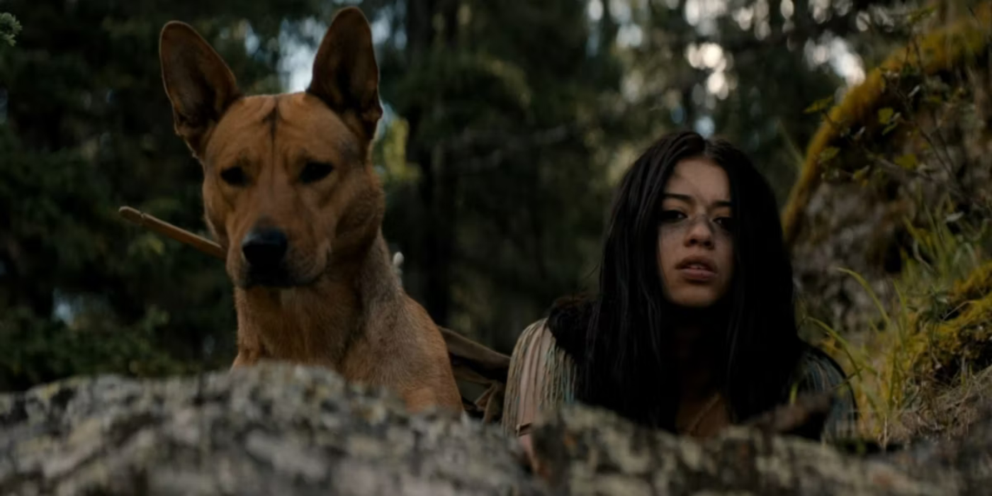 Naru and Sarii hiding from the Predator