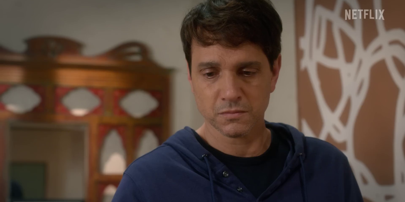 Daniel looking at family picture in Cobra Kai S5