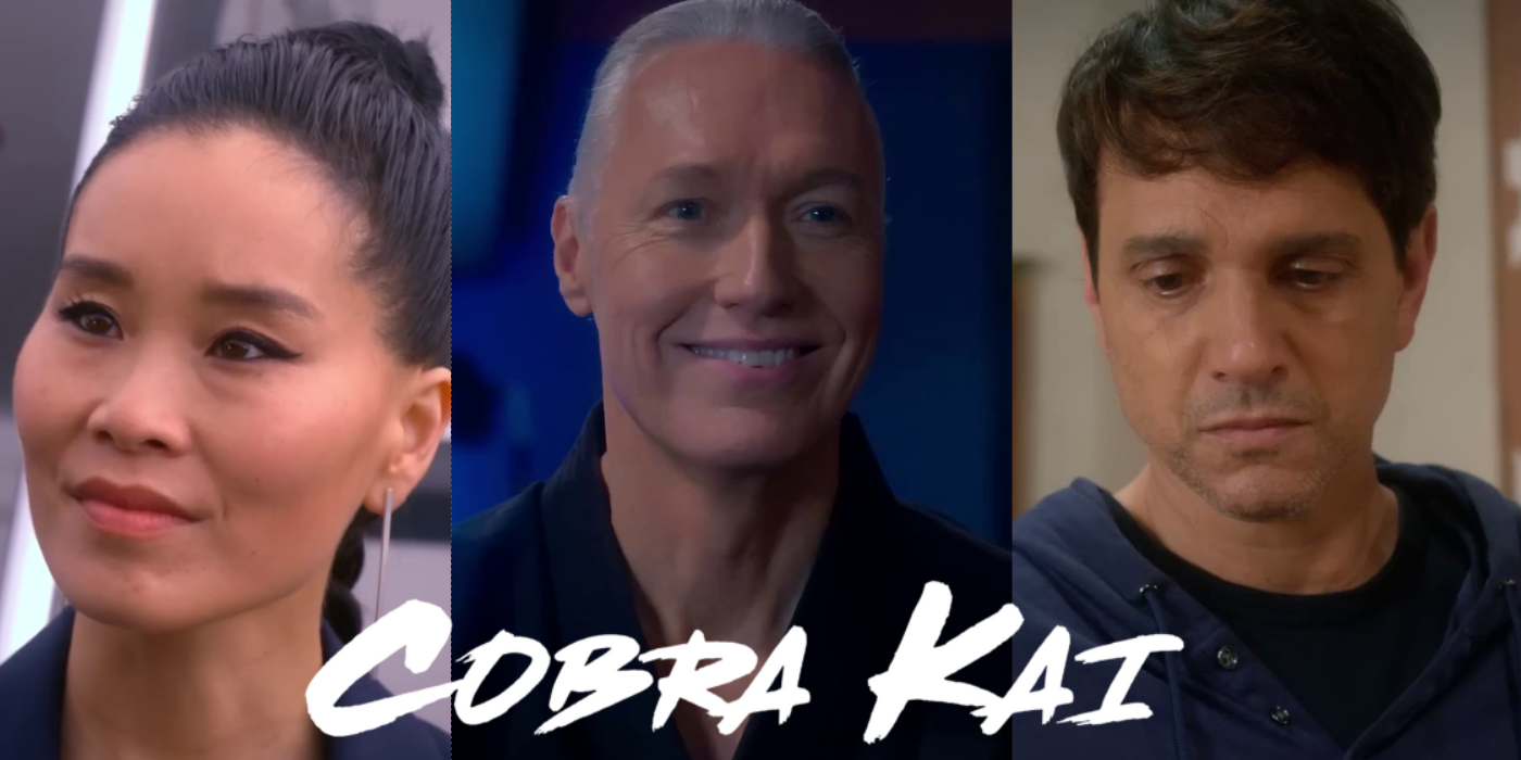 Kim, Kreese and Daniel in Cobra Kai S5