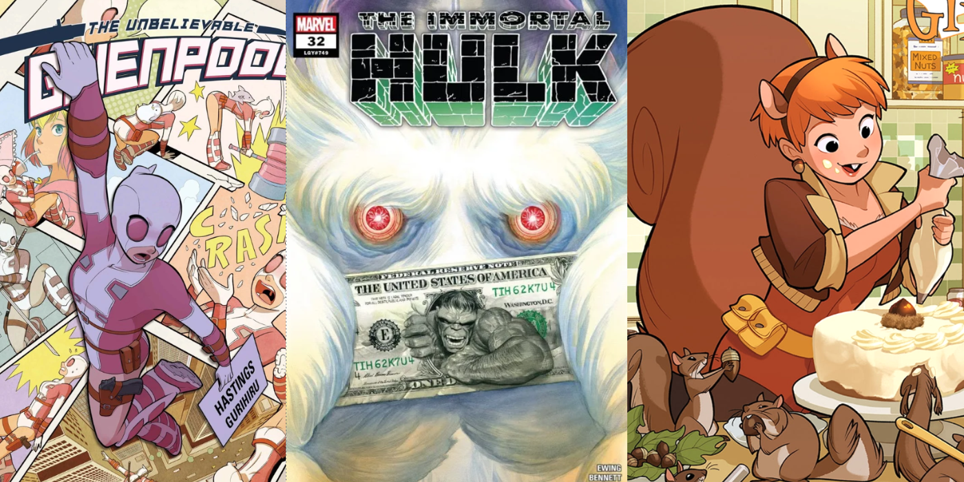 Gwenpool, Xemnu and Squirrel Girl in the article header