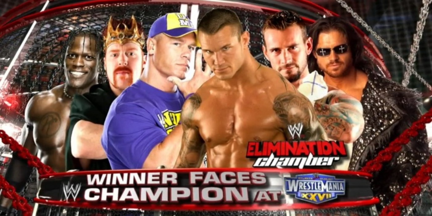 CM Punk in Elimination Chamber 2011