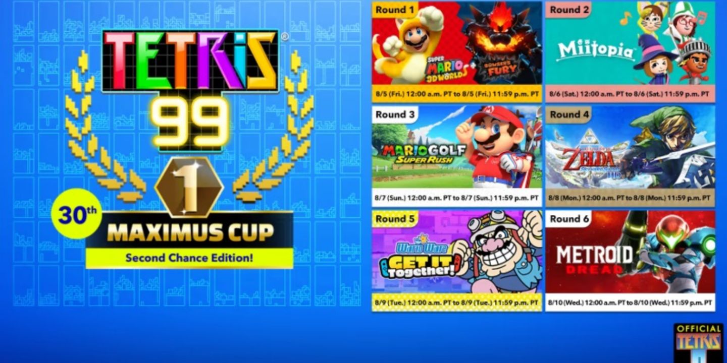 Tetris 99 30th Maximus Cup
